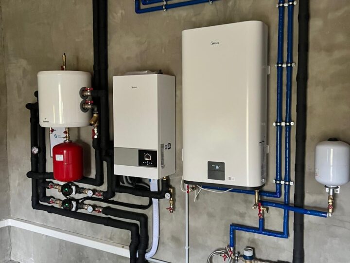 MIDEA M-Thermal 8 kW, Tukums