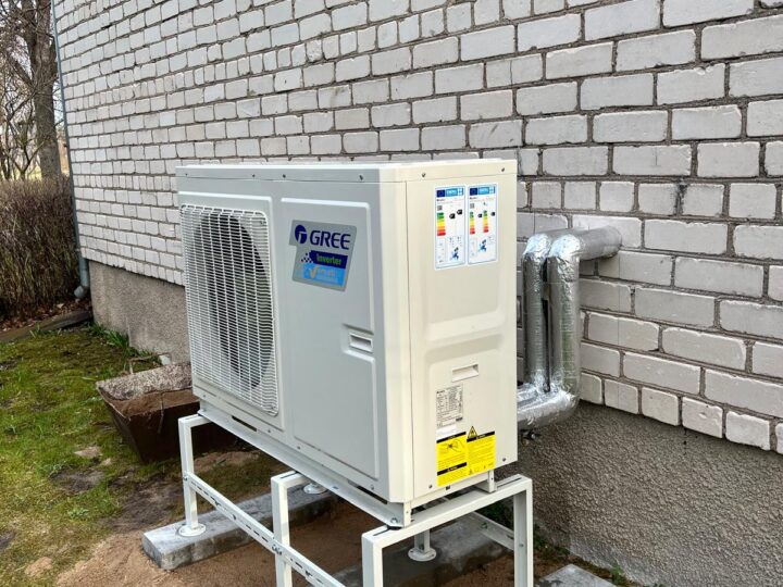 Gree Versati 4, 10kW monobloks, Liepājā