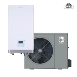 NORDIS OPTIMUS PRO SPLIT Gaiss-ūdens siltumsūknis kompl. HOP10WODU+HOP100WIDU3 10.0kW R32 3F