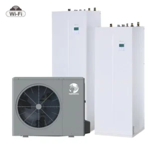 NORDIS OPTIMUS PRO SPLIT Gaiss-ūdens siltumsūknis kompl. ar UV tvērtni 190L HOP6WODU+HOP100/190IDU3 6.0 kW R32 3F